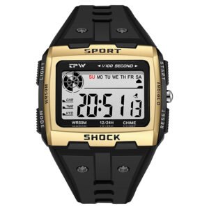 Digital Outdoor Sport Watch Big Numbers Easy to Read